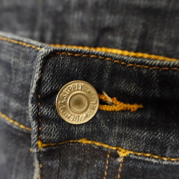 Denim and Supply Ralph Lauren skinny jeans women's 29 blue denim mid rise - Picture 3 of 14